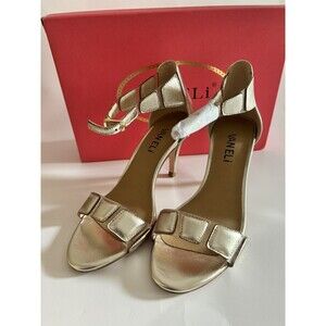 Vaneli Brooke Gold Metallic Women’s Heel Size 5 New In Box $126